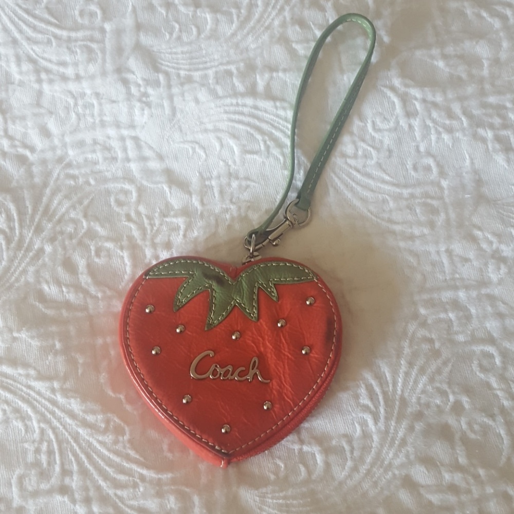 Coach Coin keychain